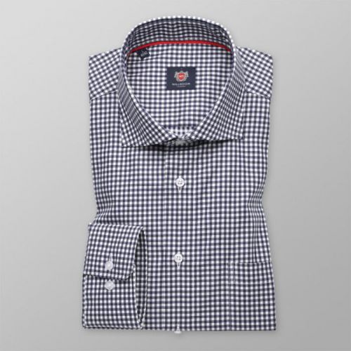 Košeľa London s kockovaným vzorom (výška 198 - 204) 11037