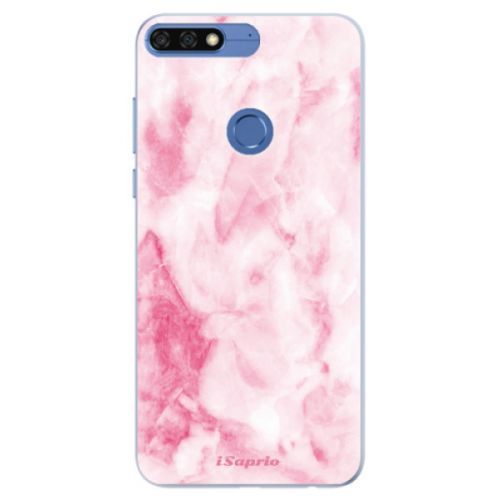 Silikónové puzdro iSaprio - RoseMarble 16 - Huawei Honor 7C