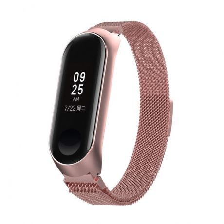 Xiaomi Mi Band 3/4 Milanese (Small) náramok, Rose Pink