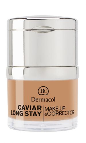 Dermacol Dlhotrvajúci make-up s výťažkami z kaviáru a zdokonaľovací korektor ( Caviar Long Stay Make-Up & Corrector) 30 ml 1 Pale