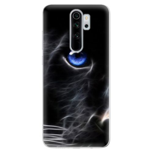 Odolné silikónové puzdro iSaprio - Black Puma - Xiaomi Redmi Note 8 Pro