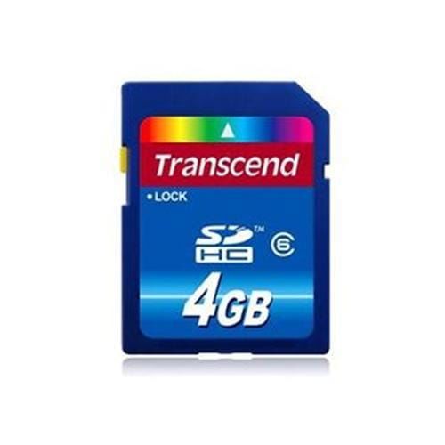 Transcend 4GB SDHC (Class 10) SD3.0 SPD, memory card TS4GSDHC10