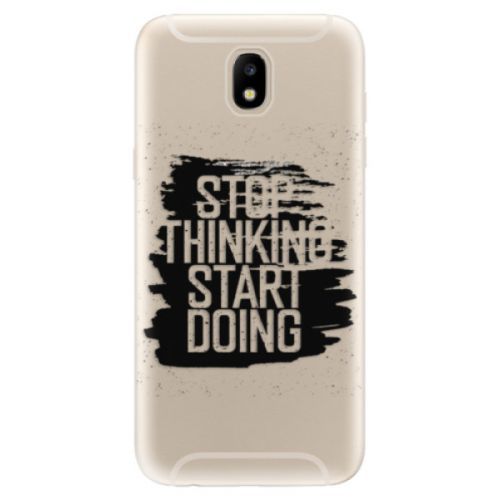 Odolné silikónové puzdro iSaprio - Start Doing - black - Samsung Galaxy J5 2017