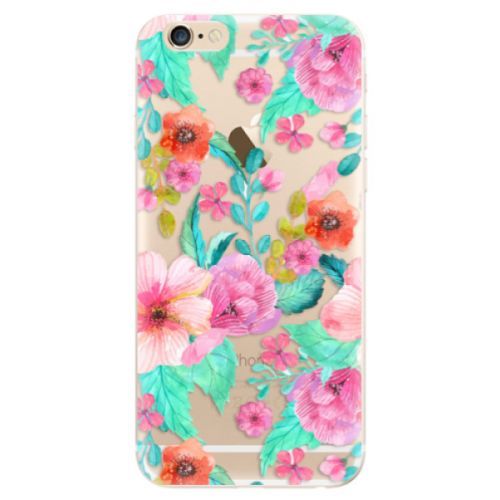 Odolné silikónové puzdro iSaprio - Flower Pattern 01 - iPhone 6/6S