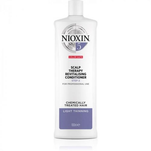 Nioxin System 5 Color Safe Scalp Therapy Revitalising Conditioner kondicionér pre chemicky ošterené vlasy 1000 ml