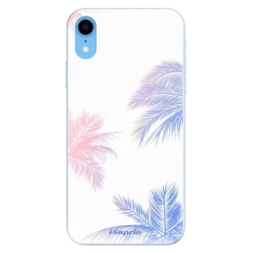 Odolné silikónové puzdro iSaprio - Digital Palms 10 - iPhone XR