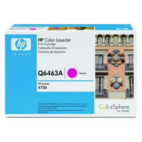 HP originál toner Q6463A, magenta, 12000str., HP 644A, HP Color LaserJet 4730mfp, 4730x, xm, xs