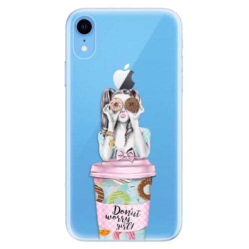 Odolné silikónové puzdro iSaprio - Donut Worry - iPhone XR