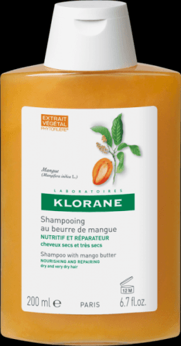 KLORANE SHAMPOOING AU BEURRE DE MANGUE šampón s mangovým maslom na suché vlasy 200 ml