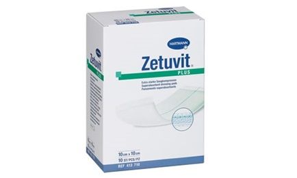 ZETUVIT Plus kompres nasiakavý sterilný 10 ks