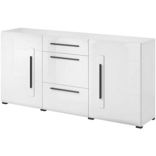 Komoda Tulsa 26 biela lesklá