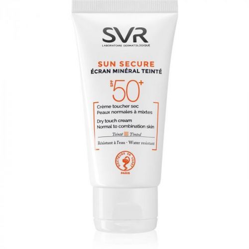 SVR Sun Secure minerálny tónovací krém pre normálnu až zmiešanú pleť SPF 50+ 60 g