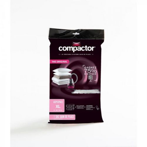 Vákuový obal na oblečenie Compactor Clear, 130 × 80 cm