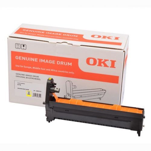 OKI originál válec 46507413, yellow, 30000str., OKI C712