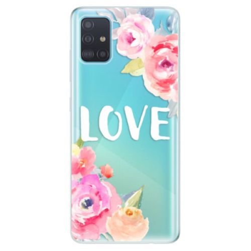 Odolné silikónové puzdro iSaprio - Love - Samsung Galaxy A51