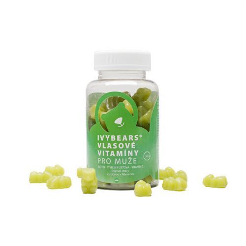 IVY Bears IVY Bears vlasové vitamíny pre mužov 60 kusov