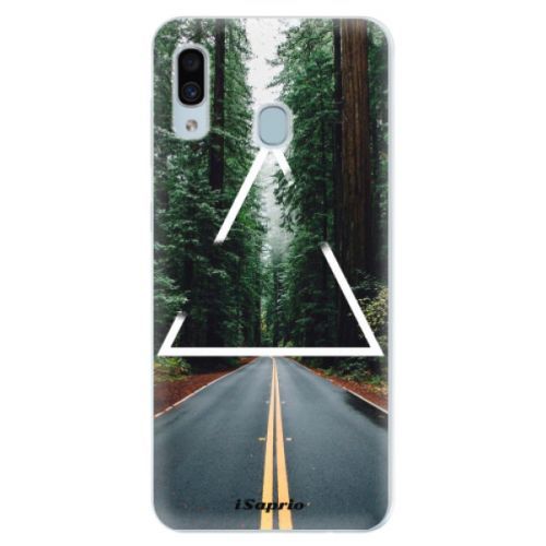Silikónové puzdro iSaprio - Triangle 01 - Samsung Galaxy A30