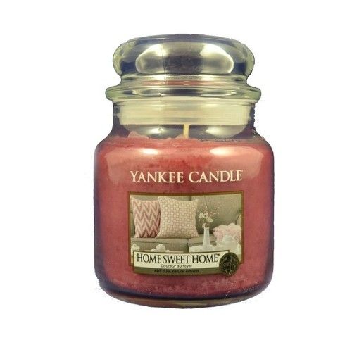 Yankee Candle Vonná sviečka Classic strednej Sladký domov (Home Sweet Home) 411 g