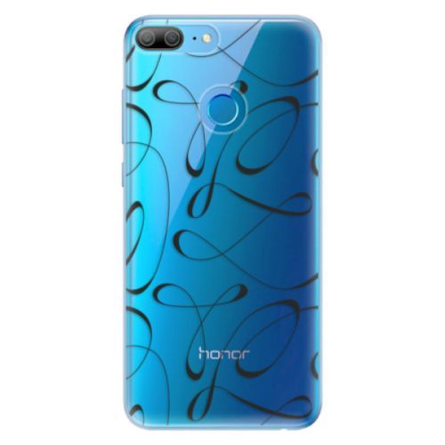 Odolné silikónové puzdro iSaprio - Fancy - black - Huawei Honor 9 Lite
