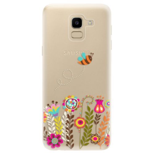 Odolné silikónové puzdro iSaprio - Bee 01 - Samsung Galaxy J6