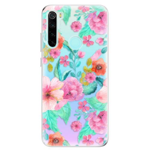 Odolné silikónové puzdro iSaprio - Flower Pattern 01 - Xiaomi Redmi Note 8