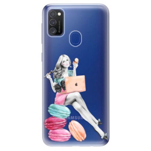 Odolné silikónové puzdro iSaprio - Girl Boss - Samsung Galaxy M21
