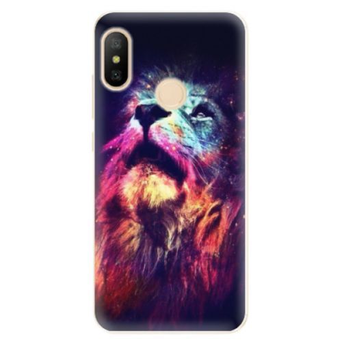 Odolné silikónové puzdro iSaprio - Lion in Colors - Xiaomi Mi A2 Lite