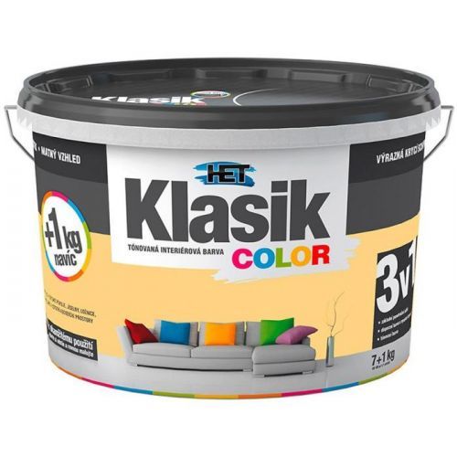 Het Klasik Color Žltá 7kg+1kg
