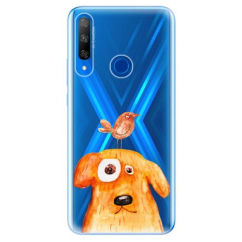 Odolné silikónové puzdro iSaprio - Dog And Bird - Huawei Honor 9X