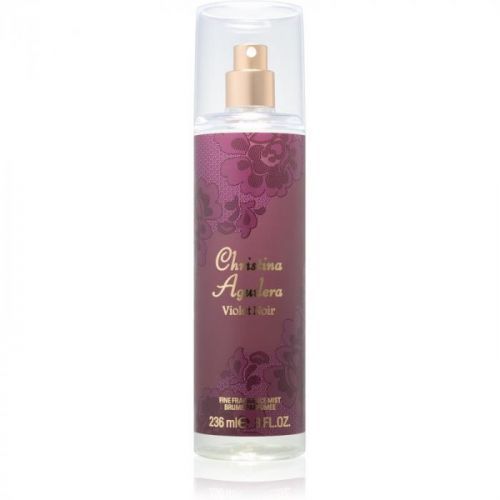 Christina Aguilera Violet Noir telový sprej pre ženy 236 ml