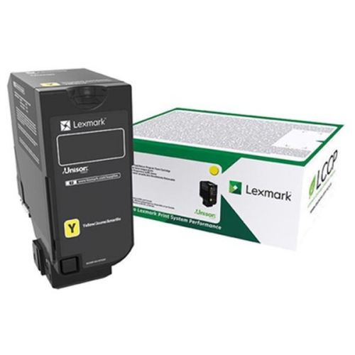 Lexmark originál toner 73B20Y0, yellow, 15000str., return, Lexmark CS827de, CX827de