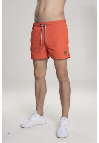 Urban Classics Block Swim Shorts rustorange - S