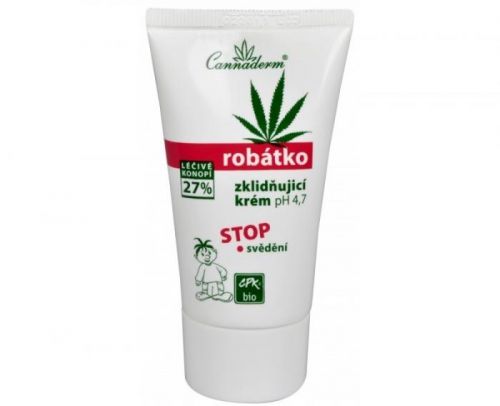 Cannaderm Upokojujúci krém pH 4,7 Robátko 50 g