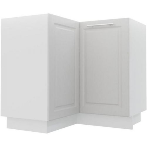 Kuchynská skrinka Emporium D12/90 light grey stone/biela