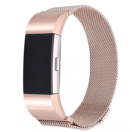 Fitbit Charge 2 Milanese (Small) remienok, Rose Gold
