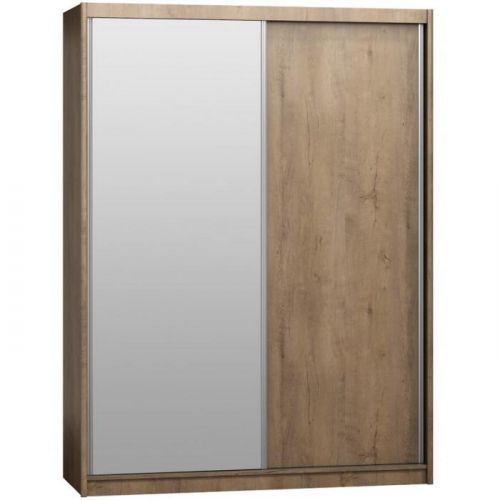 Skriňa Maciej 180 zrkadlo dub lefkas