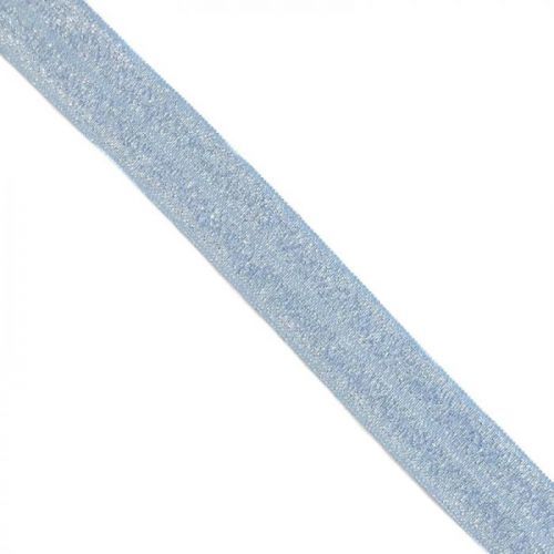 Lemovacia guma glitter 20 mm light blue