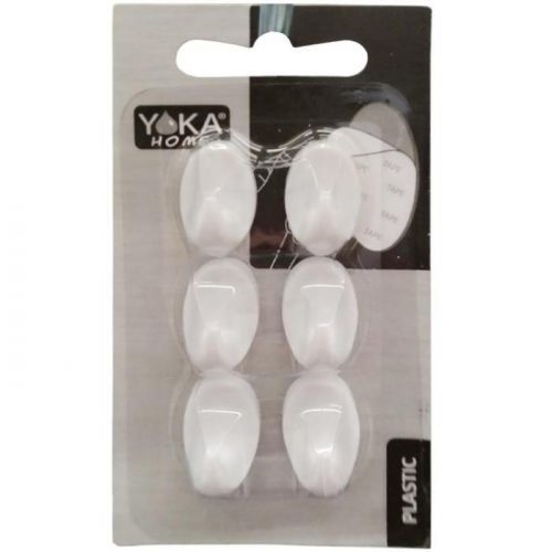 Plastový vešiak biely  pg.whi 6