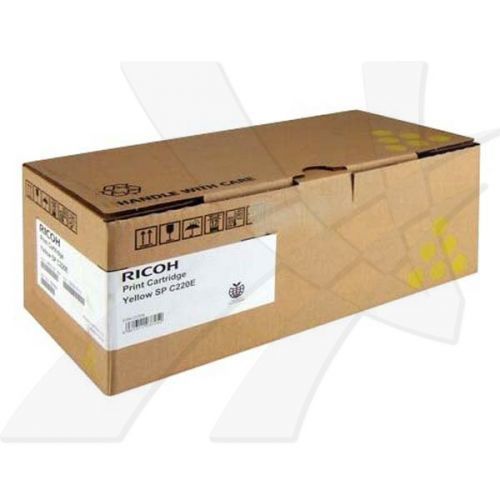 Ricoh originál toner 406768, 406055, 406147, 406106, 407643, yellow, 2000str., Ricoh Aficio SPC220N, SPC220S, SPC221N, SPC221SF, S