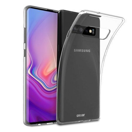 FORCELL Silikónový priehľadný obal Samsung Galaxy S10