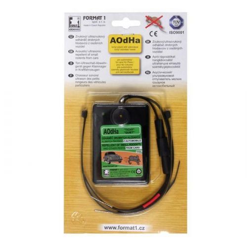 Odháňač hlodavcov do automobilu, tichý