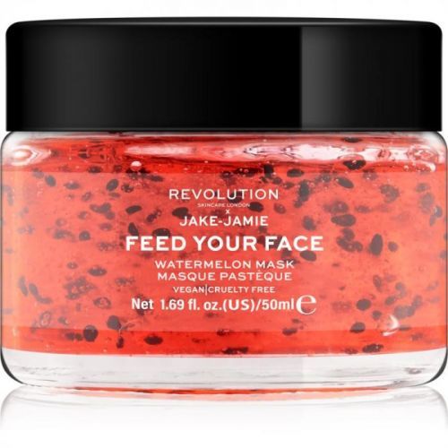 Revolution Skincare X Jake-Jamie Watermelon hydratačná pleťová maska 50 ml