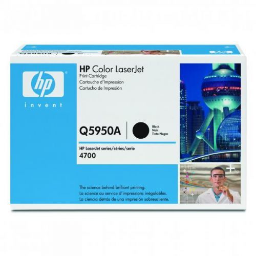 HP originál toner Q5950A, black, 11000str., HP 643A, HP Color LaserJet 4700, n, dn, dtn, ph+
