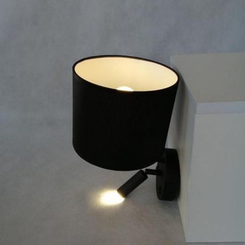 Nástenná lampa Enzo 4234 čierna  K2