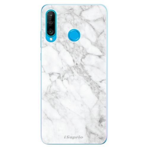 Odolné silikonové pouzdro iSaprio - SilverMarble 14 - Huawei P30 Lite