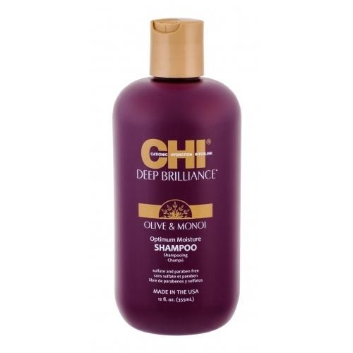 Farouk Systems CHI Deep Brilliance Optimum Moisture 355 ml šampón pre ženy na poškodené vlasy