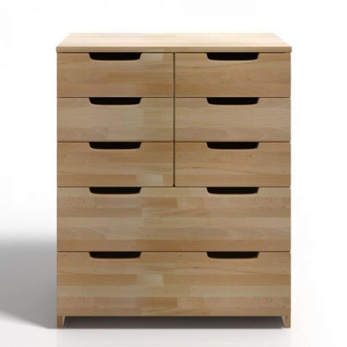 Komoda z bukového dreva s 8 zásuvkami Skandica Spectrum