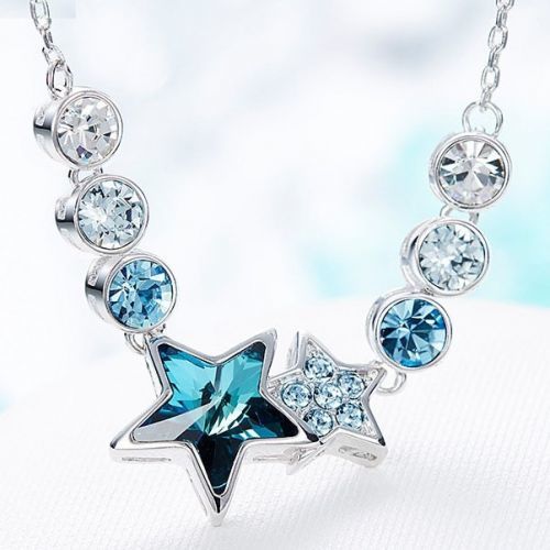 Náhrdelník Blue Star EXCLUSIVE-Modrá KP5027
