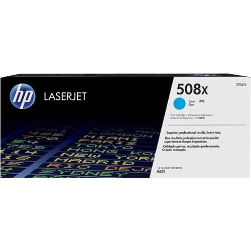 Toner HP CF361X HP508X azúrový, 9500str.