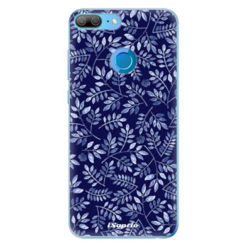Odolné silikónové puzdro iSaprio - Blue Leaves 05 - Huawei Honor 9 Lite